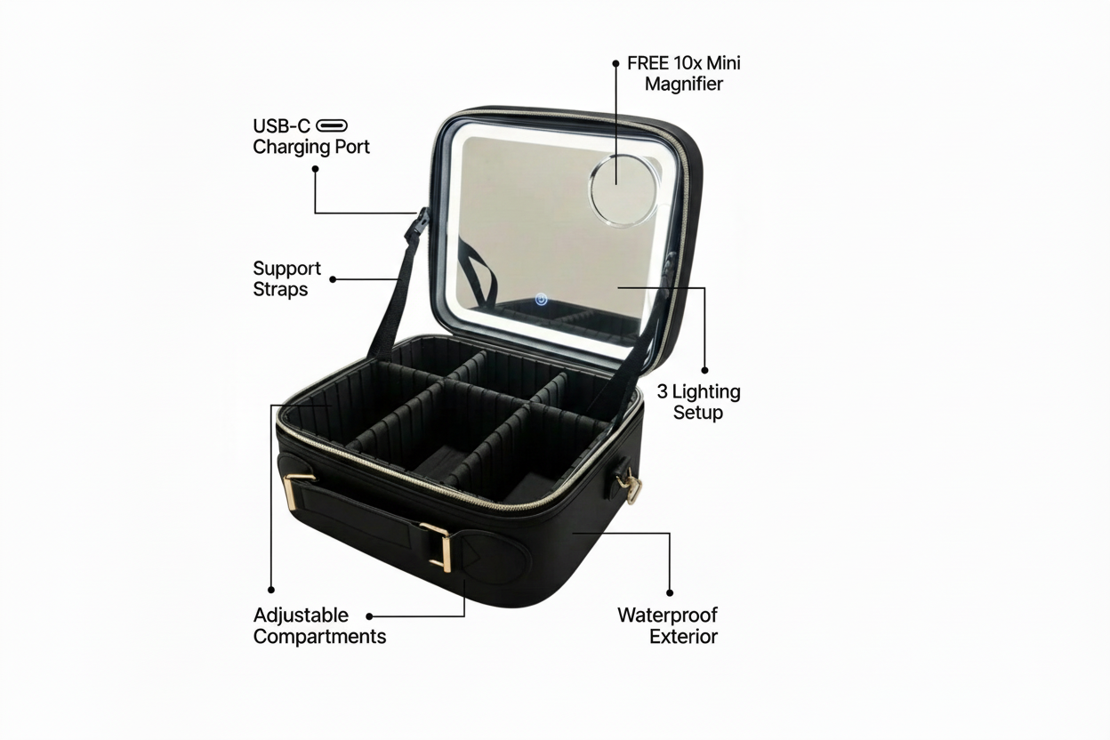 Glossierie Beauty Case