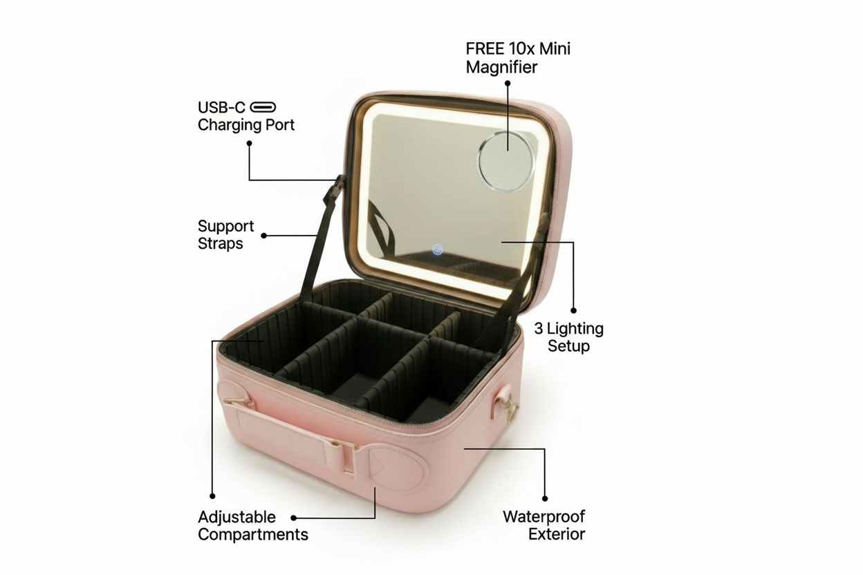 Glossierie Beauty Case
