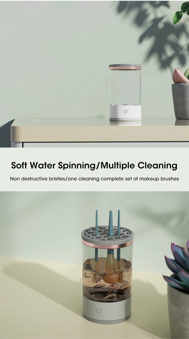 Electric Makeup Brush Cleaner - laglossierie