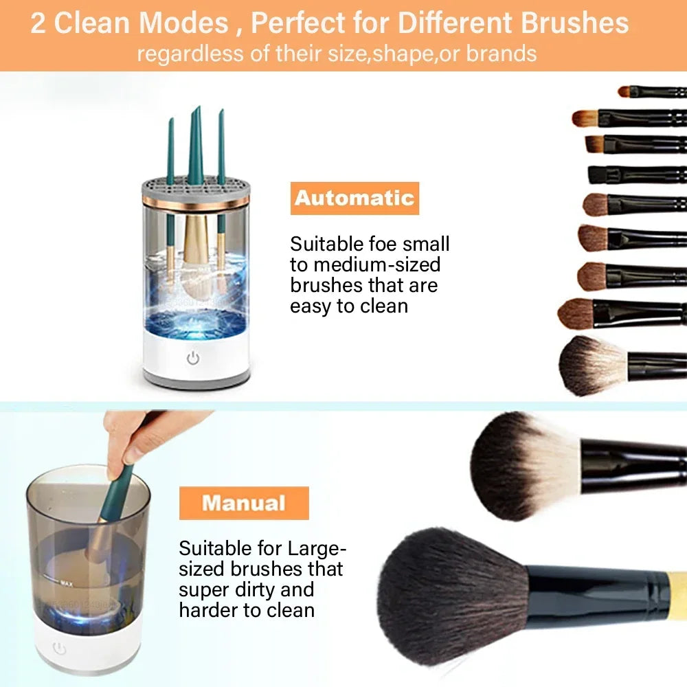 Electric Makeup Brush Cleaner - laglossierie
