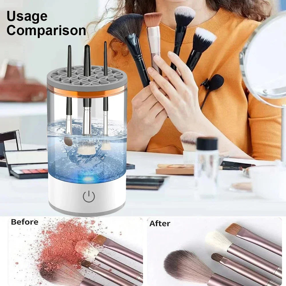 Electric Makeup Brush Cleaner - laglossierie