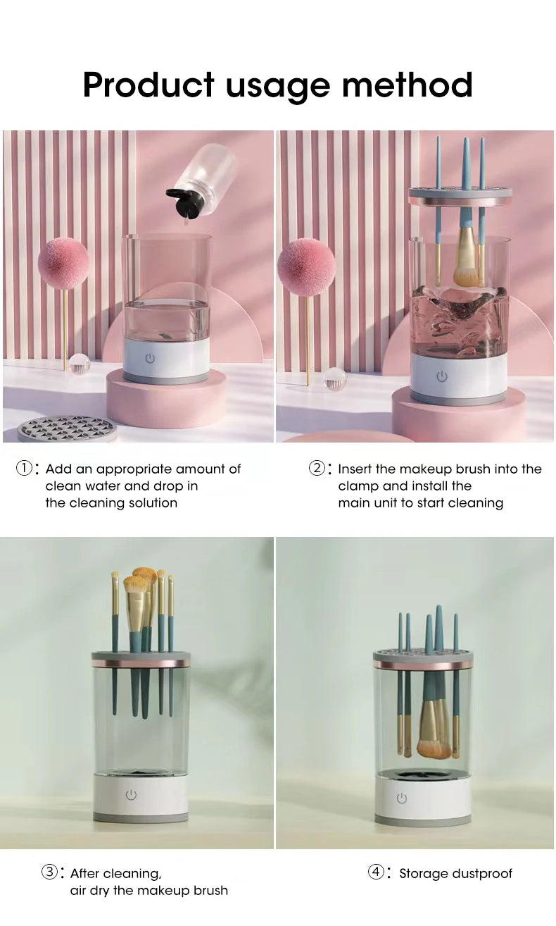 Electric Makeup Brush Cleaner - laglossierie